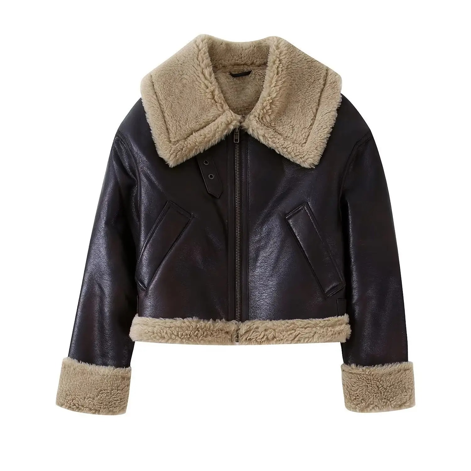 Shearling Leather Jacket