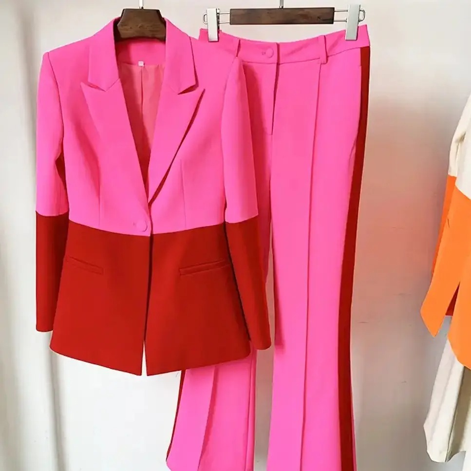 Yellow Women's Suit Set