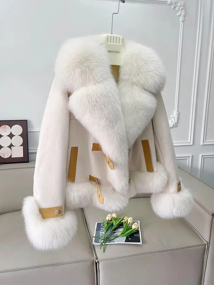 Elegant Faux Fur Winter Coat