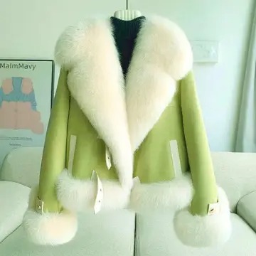 Elegant Faux Fur Winter Coat