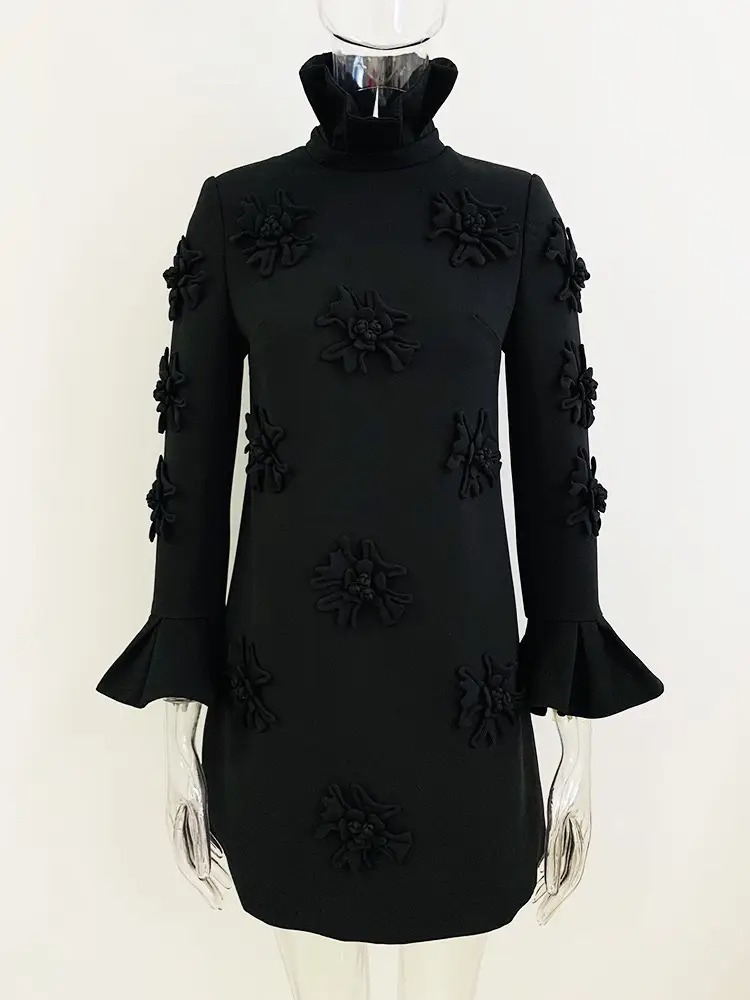 Floral Embellished Dress