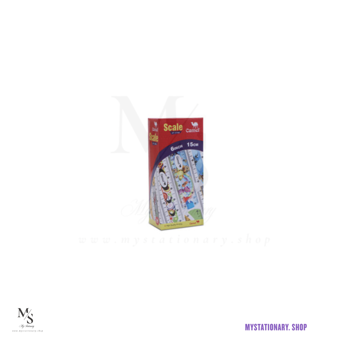 High Quality Plastic Scale ( 6/8/12 Inch) - 1 Psc