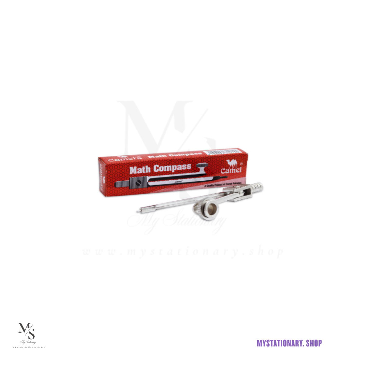 Math Compass Steel (1 Psc) - High Quality