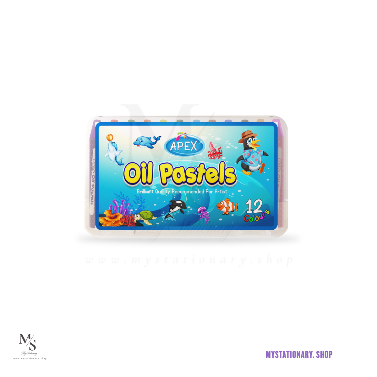 Oil Pastel Colors (Case of 12)