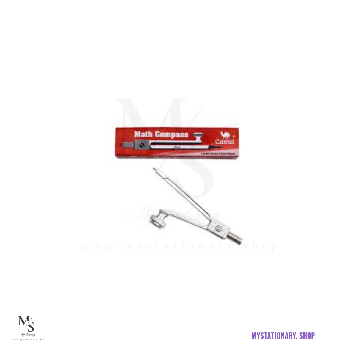 Math Compass Steel (1 Psc) - High Quality