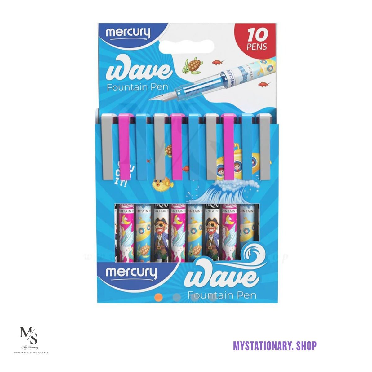 Mercury Ink Pen Wave ( 1 Psc )