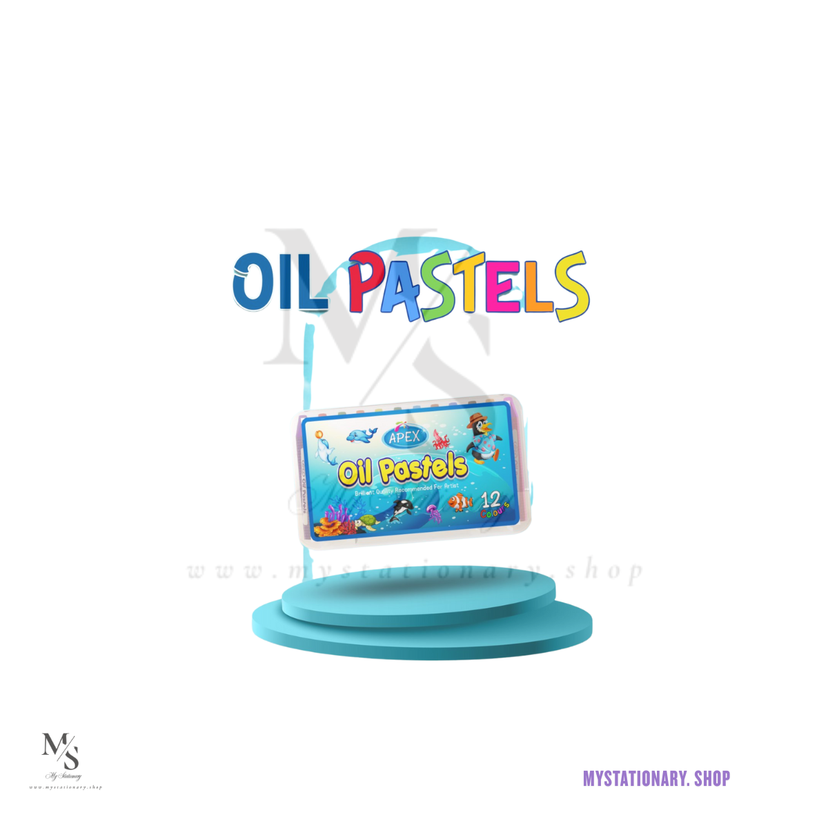 Oil Pastel Colors (Case of 12)