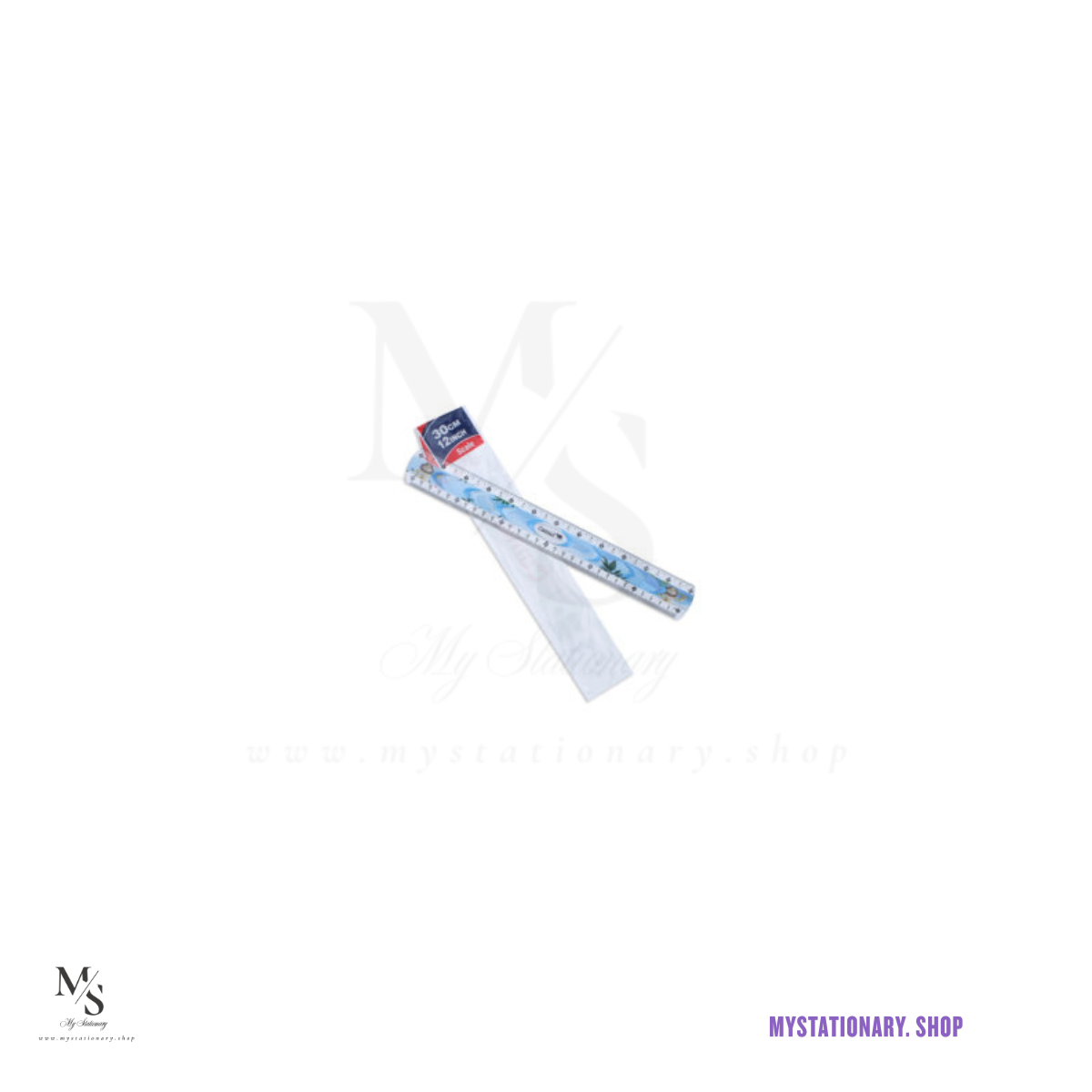 High Quality Plastic Scale ( 6/8/12 Inch) - 1 Psc