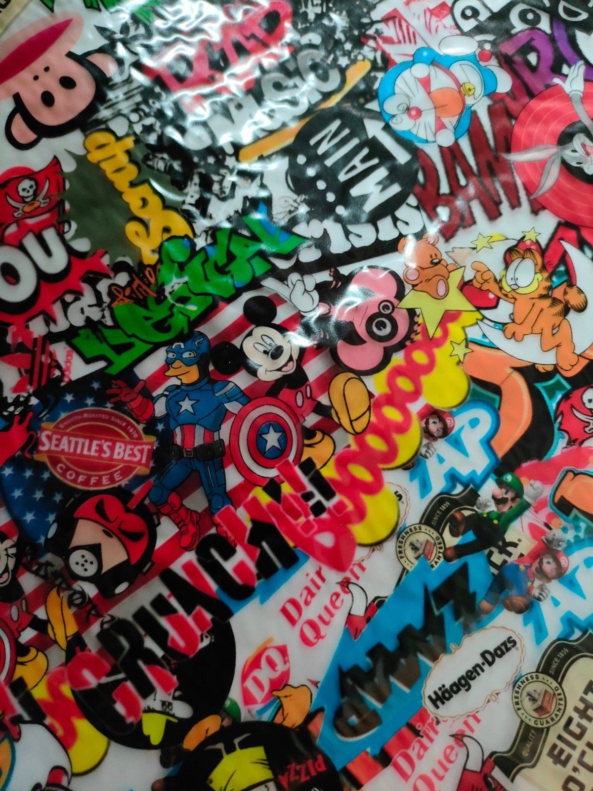 Pellicola Stiker Bomb