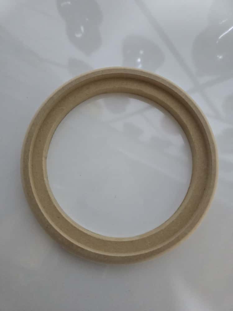 Flangia in mdf da 16cm