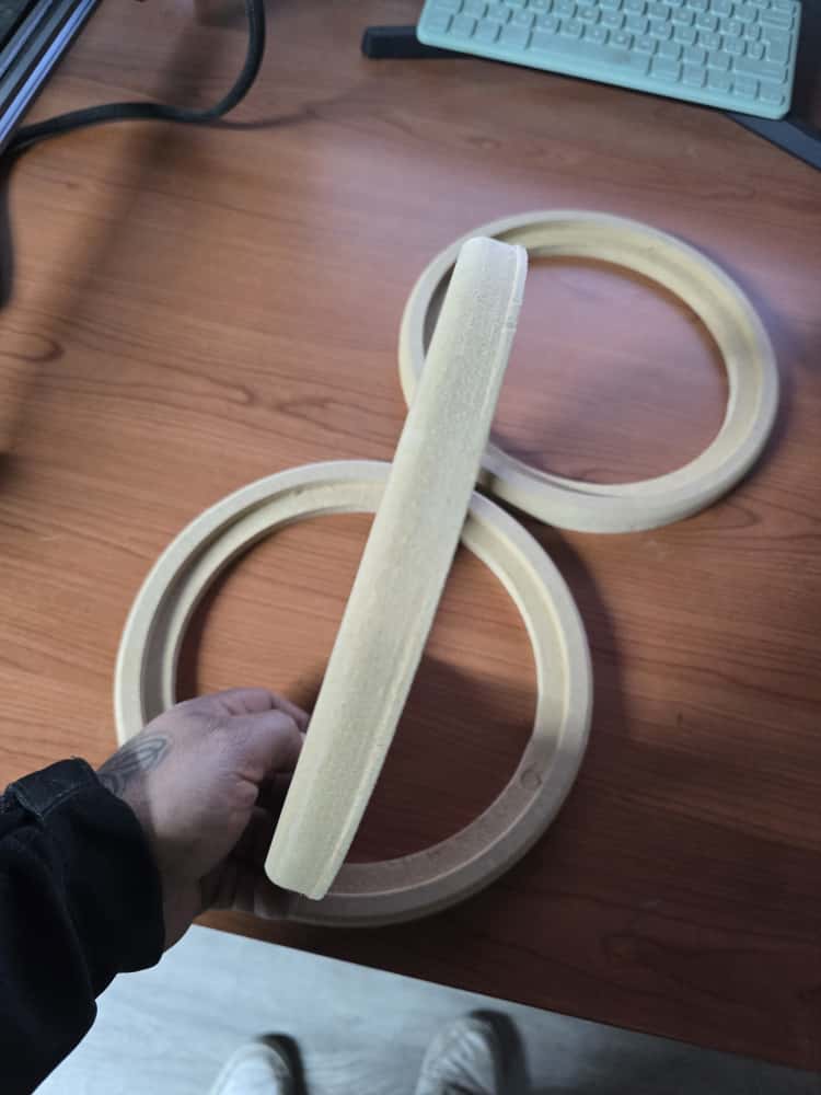 Flangia in MDF da 20cm