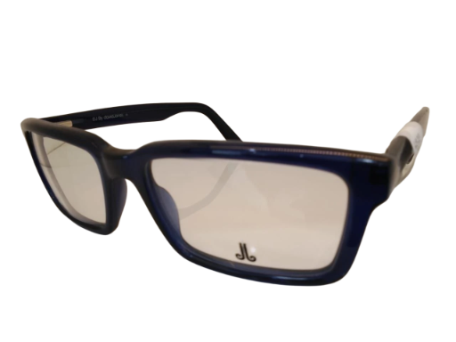 Blue Rectangular Eyeglasses