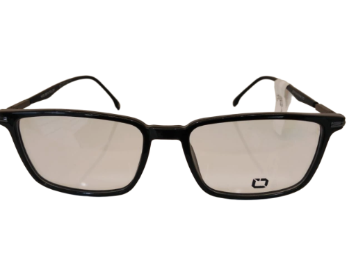 Black Rectangle Eyeglasses