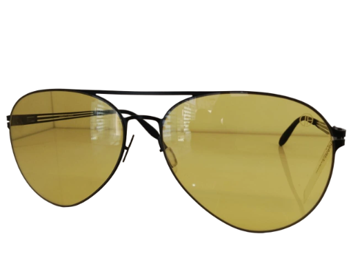 Aviator Yellow Lens Sunglasses