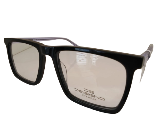 Black Square Eyeglasses