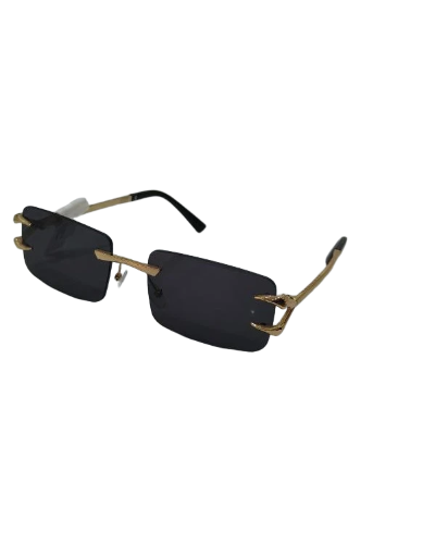 Square Rimless Sunglasses