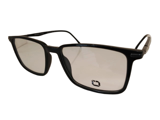 Black Rectangle Eyeglasses
