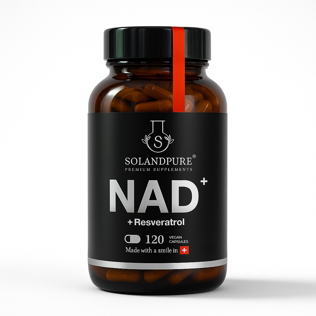 💊 NAD+ con Resveratrol – 120 Cápsulas | Energía Celular y Antienvejecimiento Premium