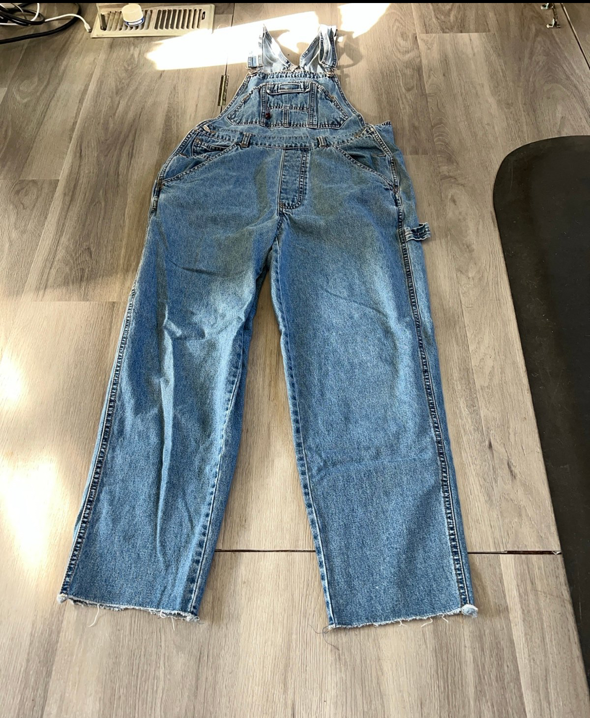 VINTAGE Route 66 Denim Overalls