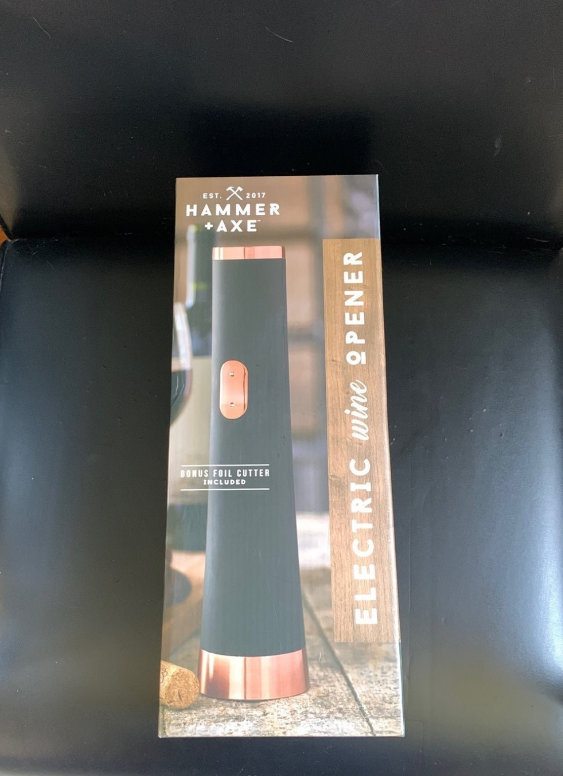 Hammer + Axe Electric Wine Opener