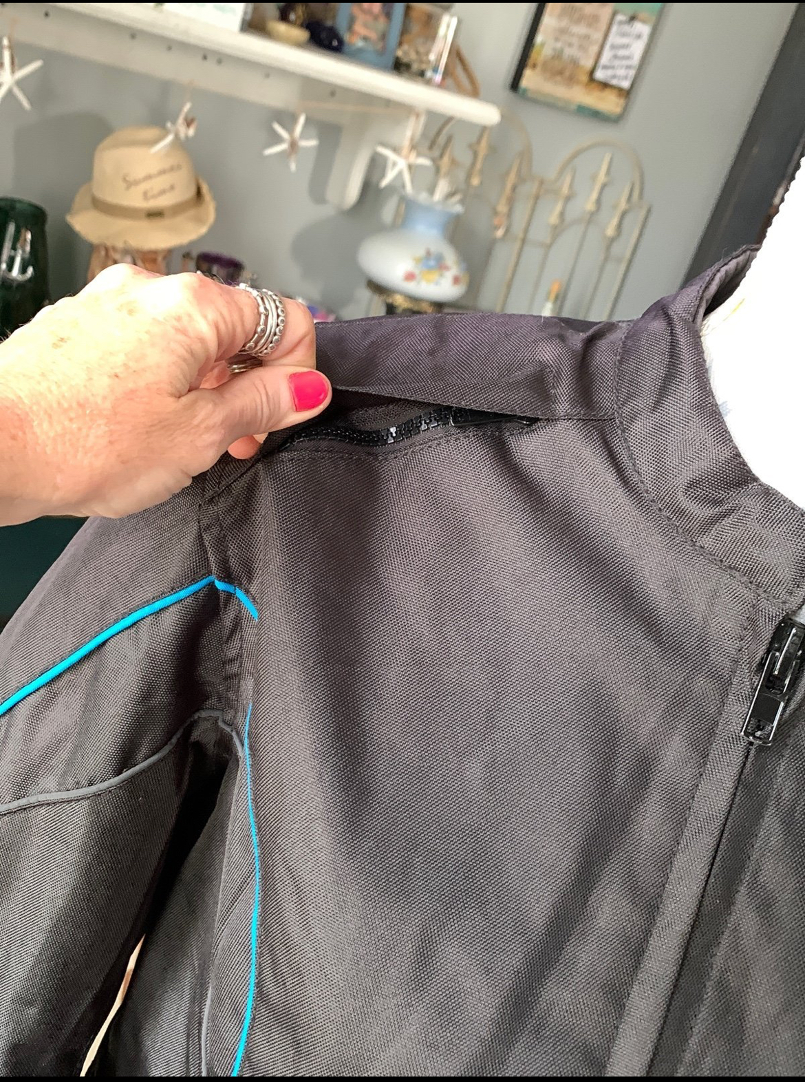 REVOLUTION Black Skull Women's Motorcycle Jacket NWT