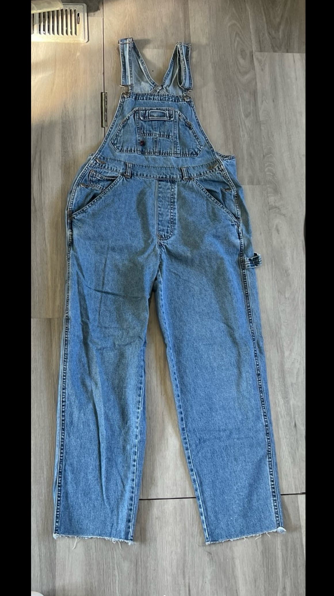 VINTAGE Route 66 Denim Overalls