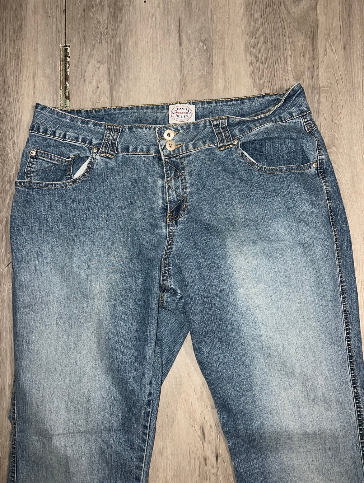 VINTAGE Plus Size Carolina Blues Denim Jeans