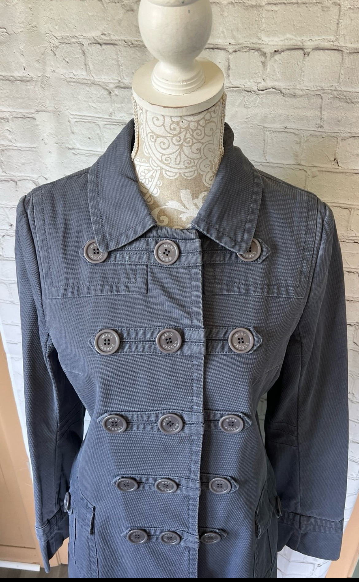 Marc Jacobs Military Style Trench Coat