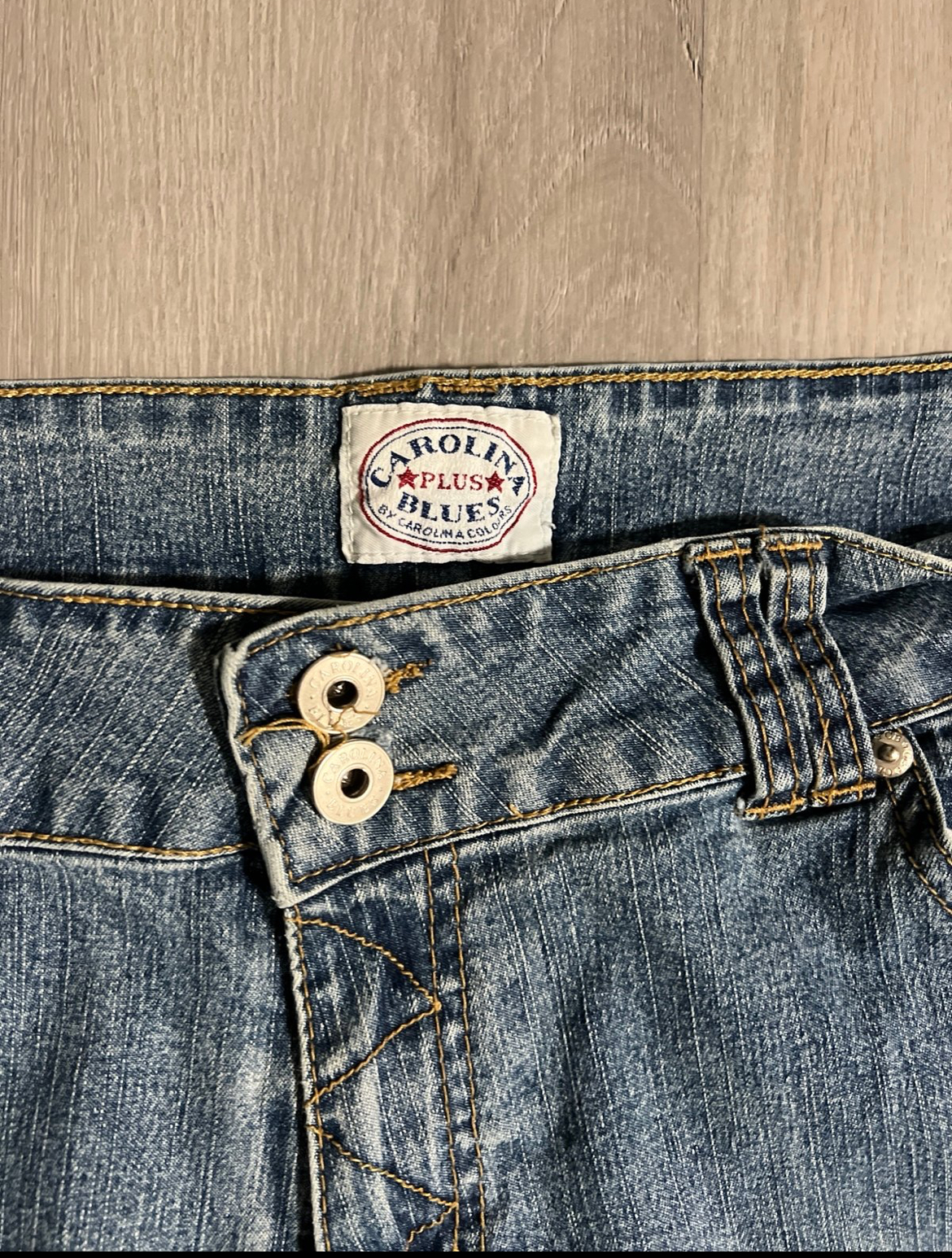 VINTAGE Plus Size Carolina Blues Denim Jeans