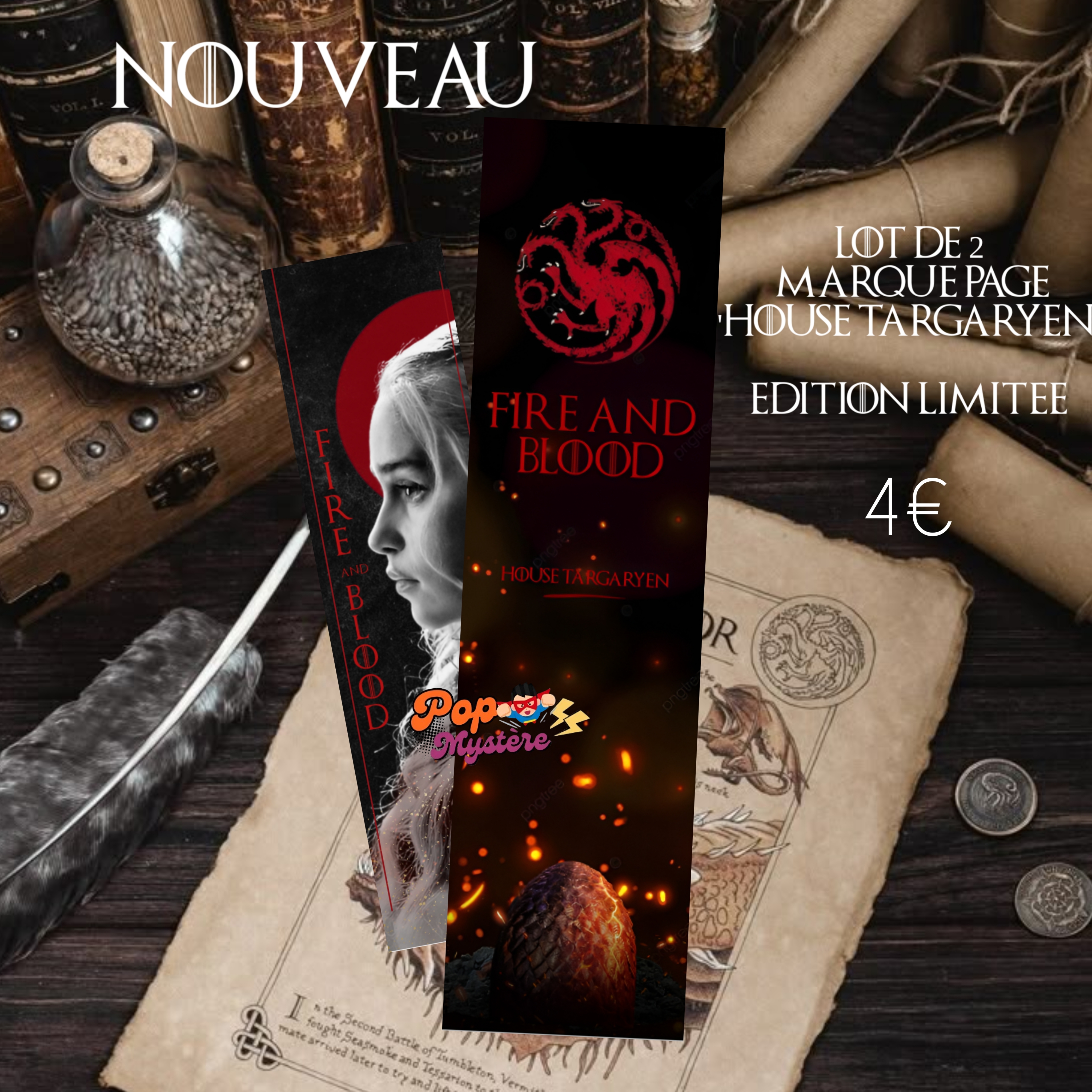 Marque page Targaryen