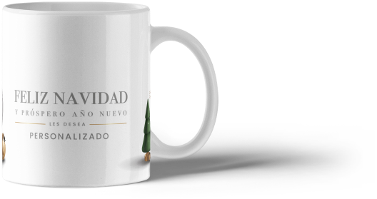 Taza personalizada de Navidad