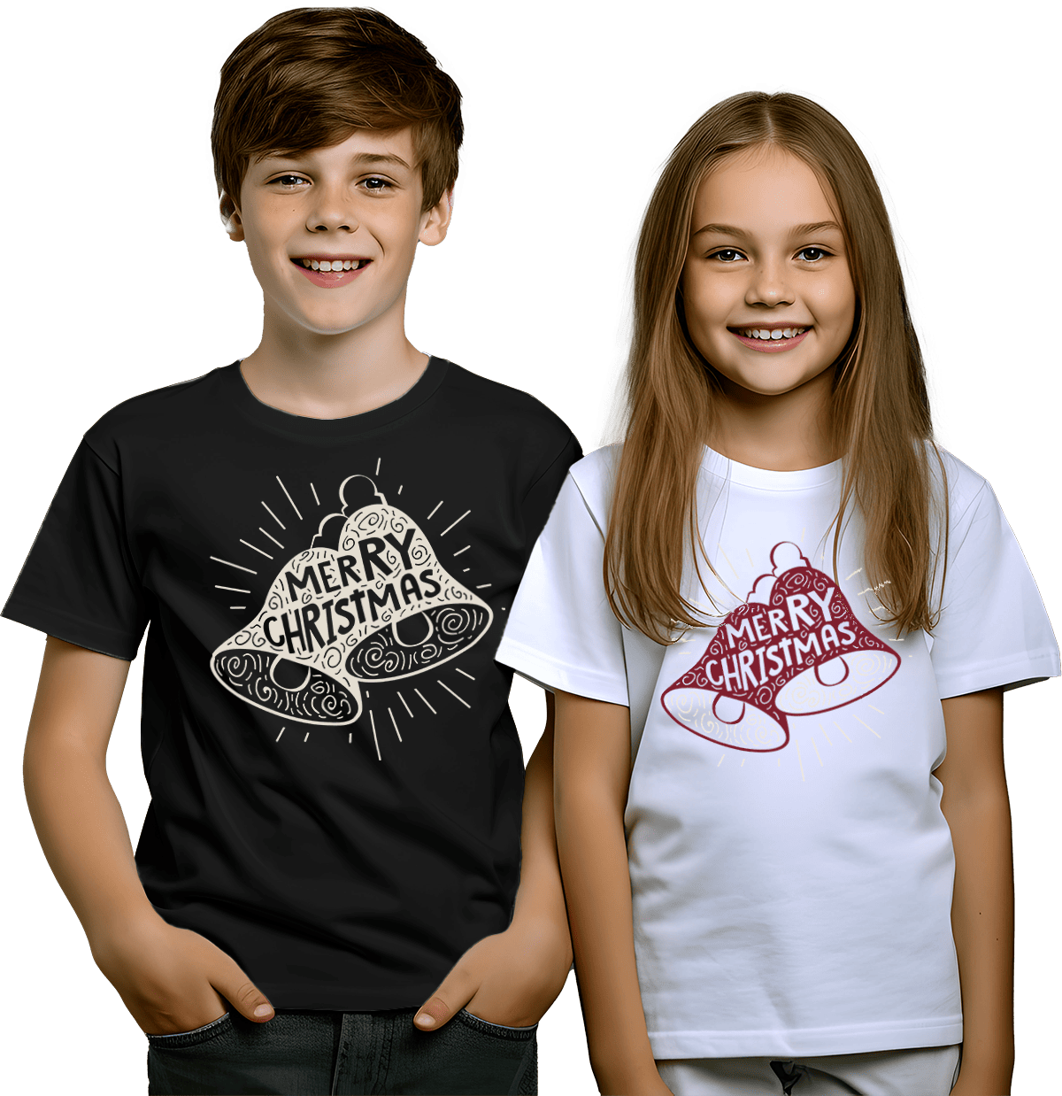 Playeras navideñas 'Merry Christmas'