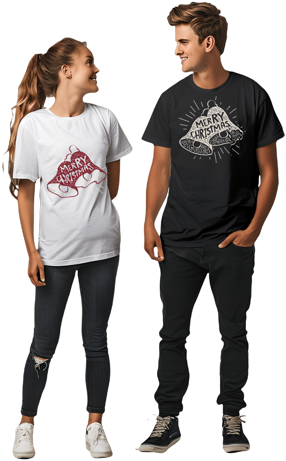 Camiseta Navidad Merry Christmas