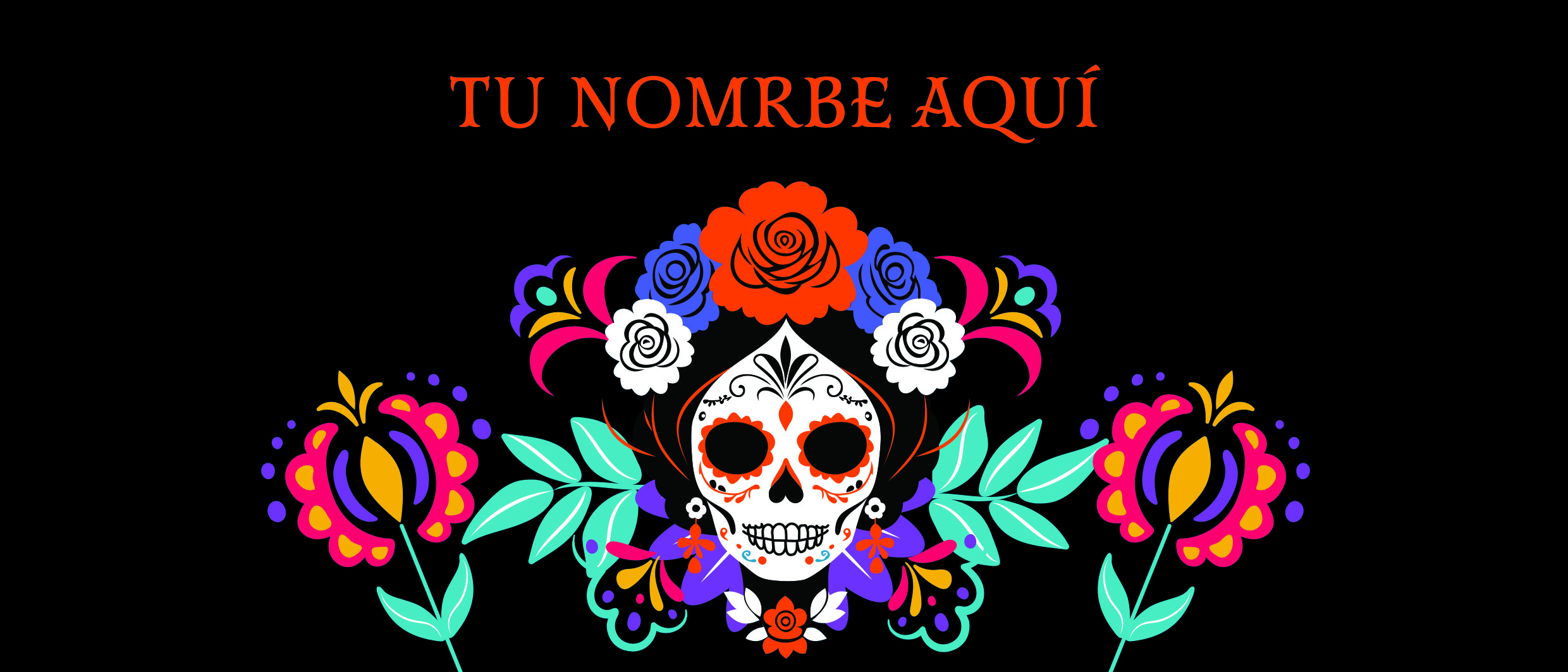 Taza de calavera personalizada