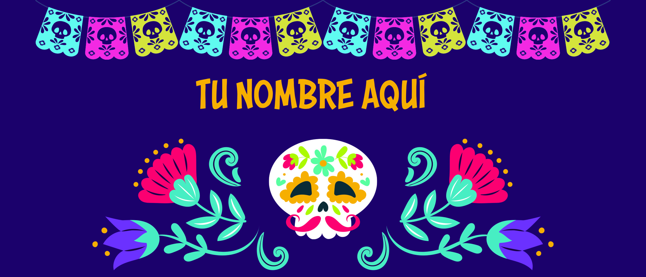 Taza personalizada Día de Muertos