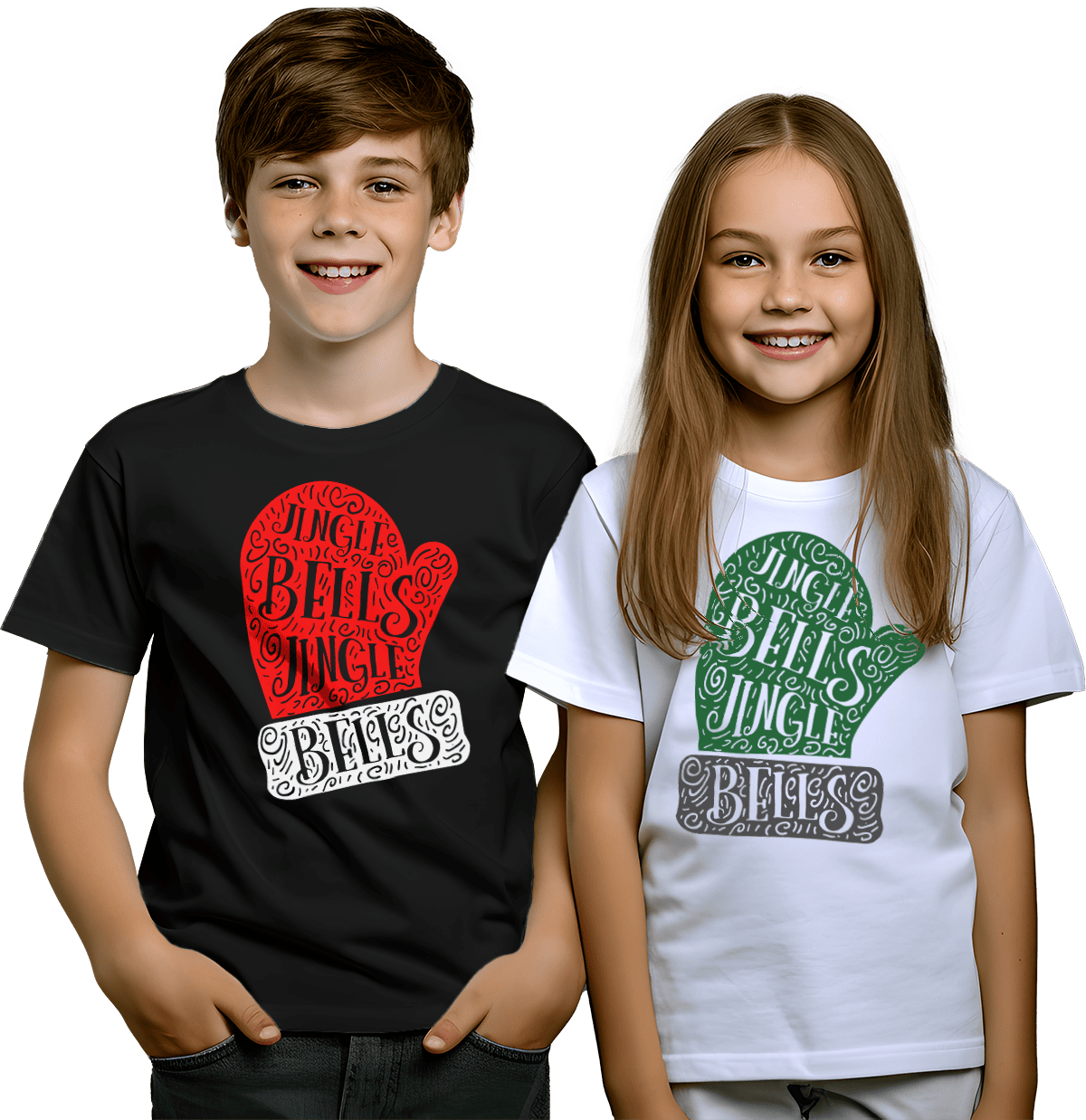 Playeras navideñas Jingle Bells