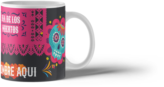 Taza Día de los Muertos