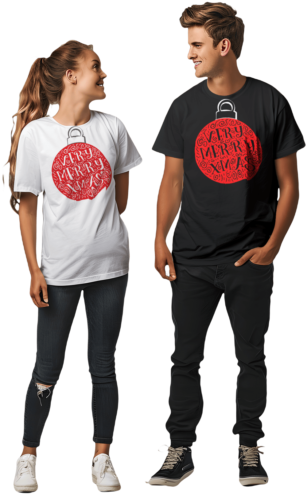 Playeras Navidad Feliz