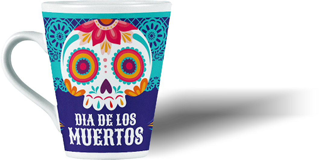 Taza Día de los Muertos