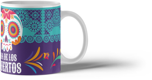 Taza Día de los Muertos
