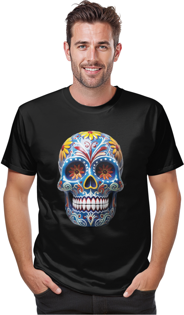 Playera de Calavera Mexicana