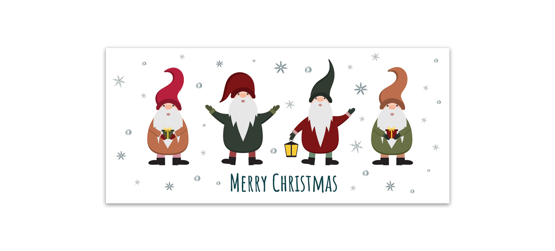 Taza navideña de duendes