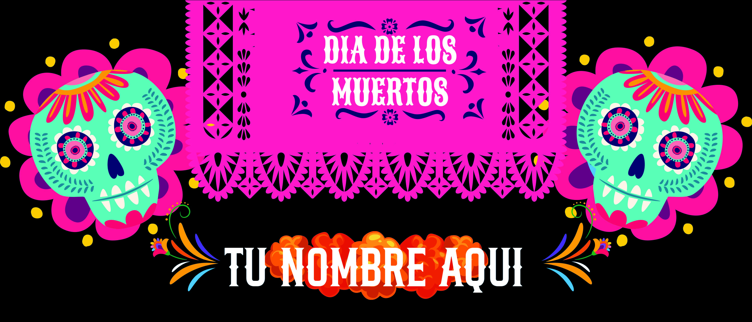 Taza Día de los Muertos