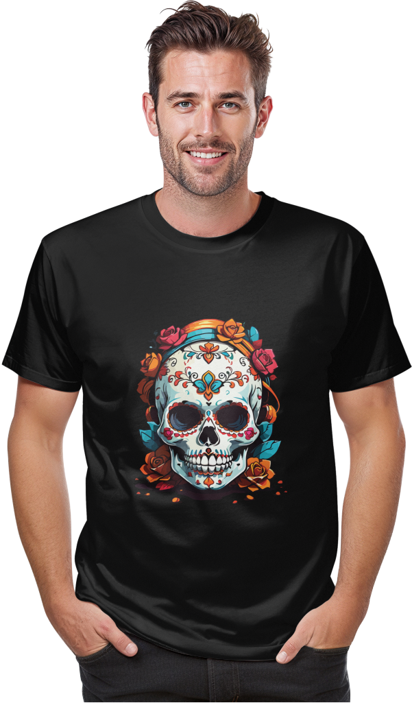 Camiseta Calavera Mexicana