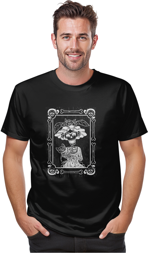 Playera con Catrina