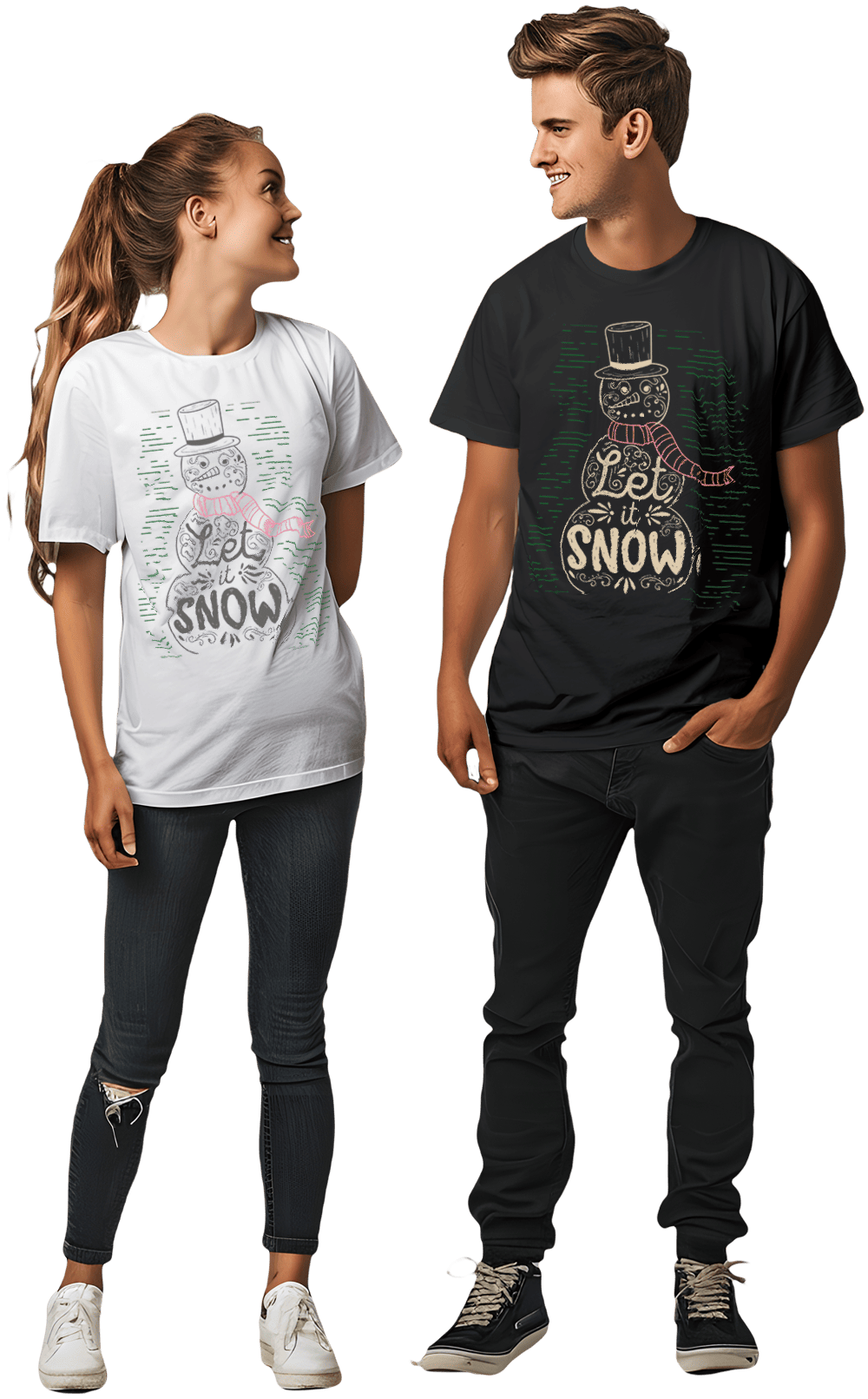 Playera 'Let It Snow' edición limitada
