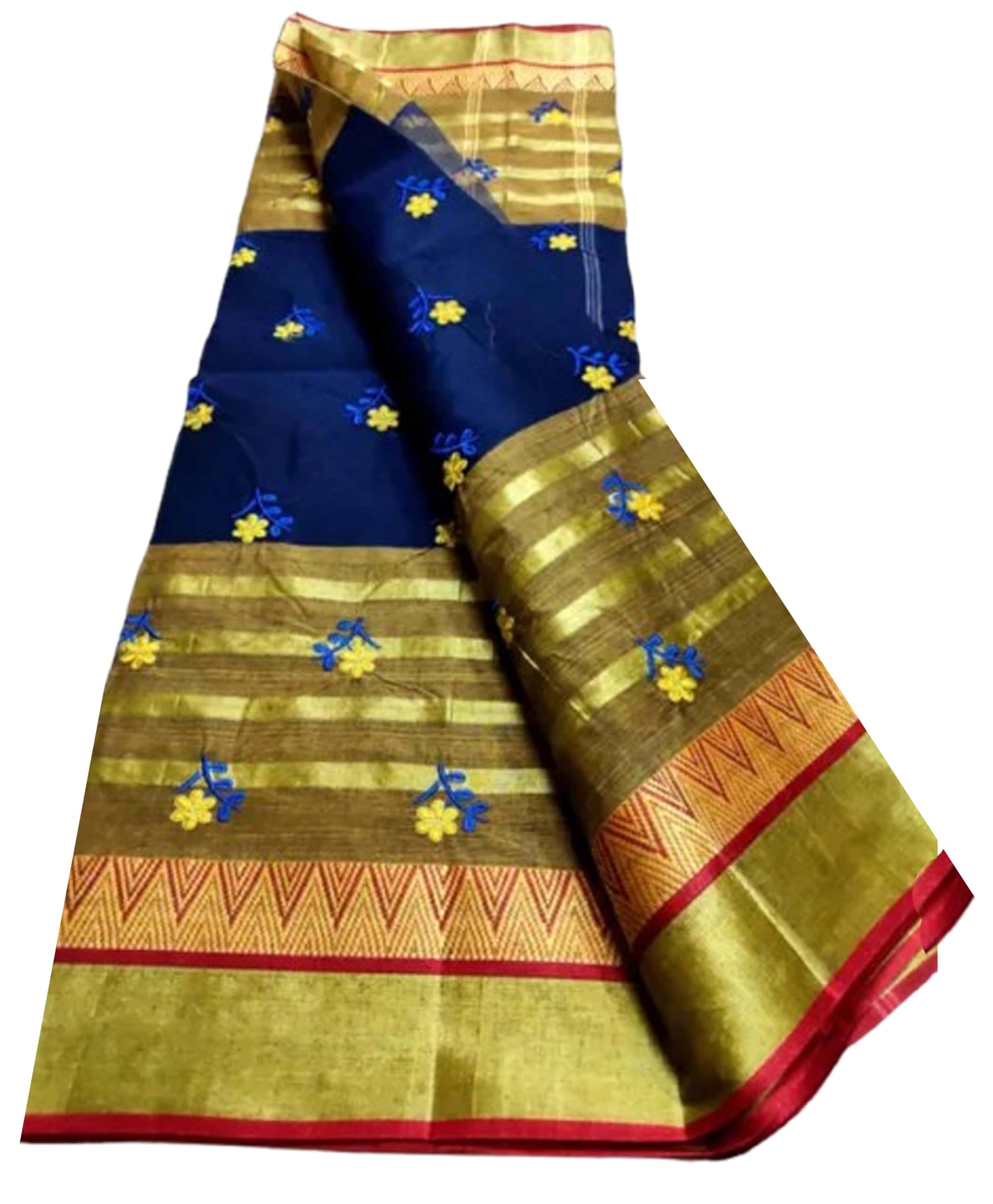 Tant Stripe Dual Tone Saree