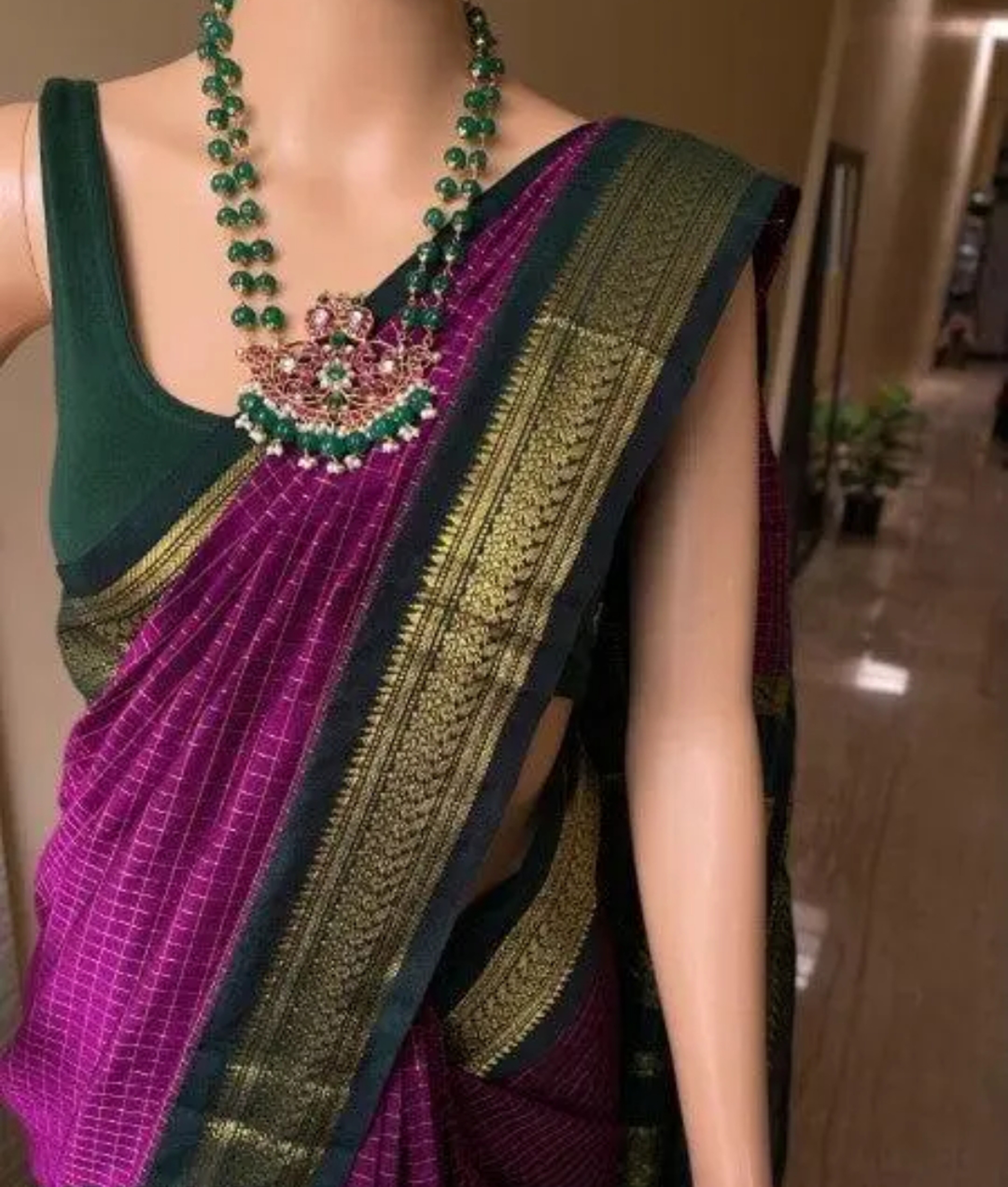 Crepe Silk Soft Cotton Multi Design Stylish Saree 