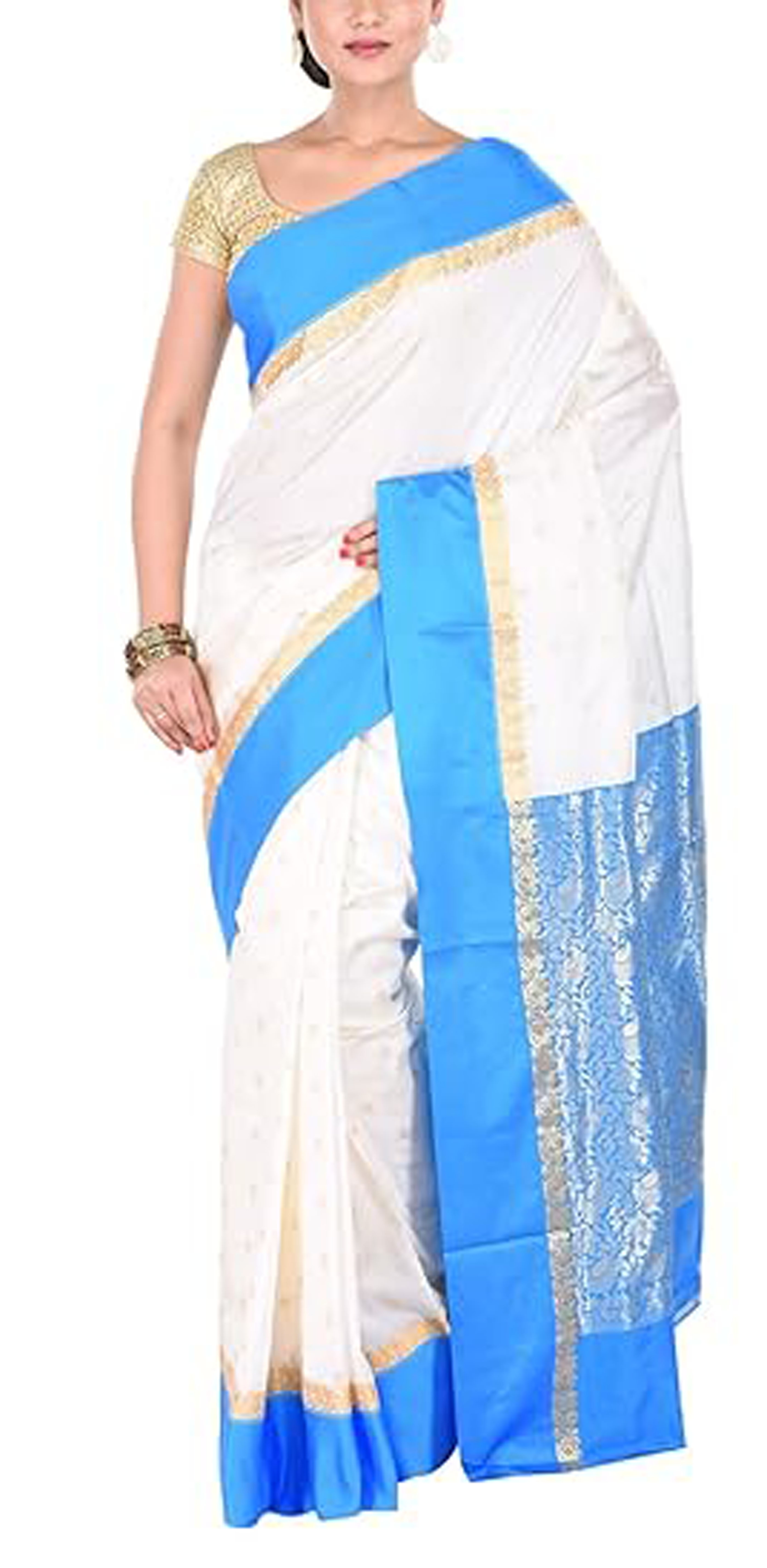 Gadwal Garad Puja Saree With Blouse Piece 