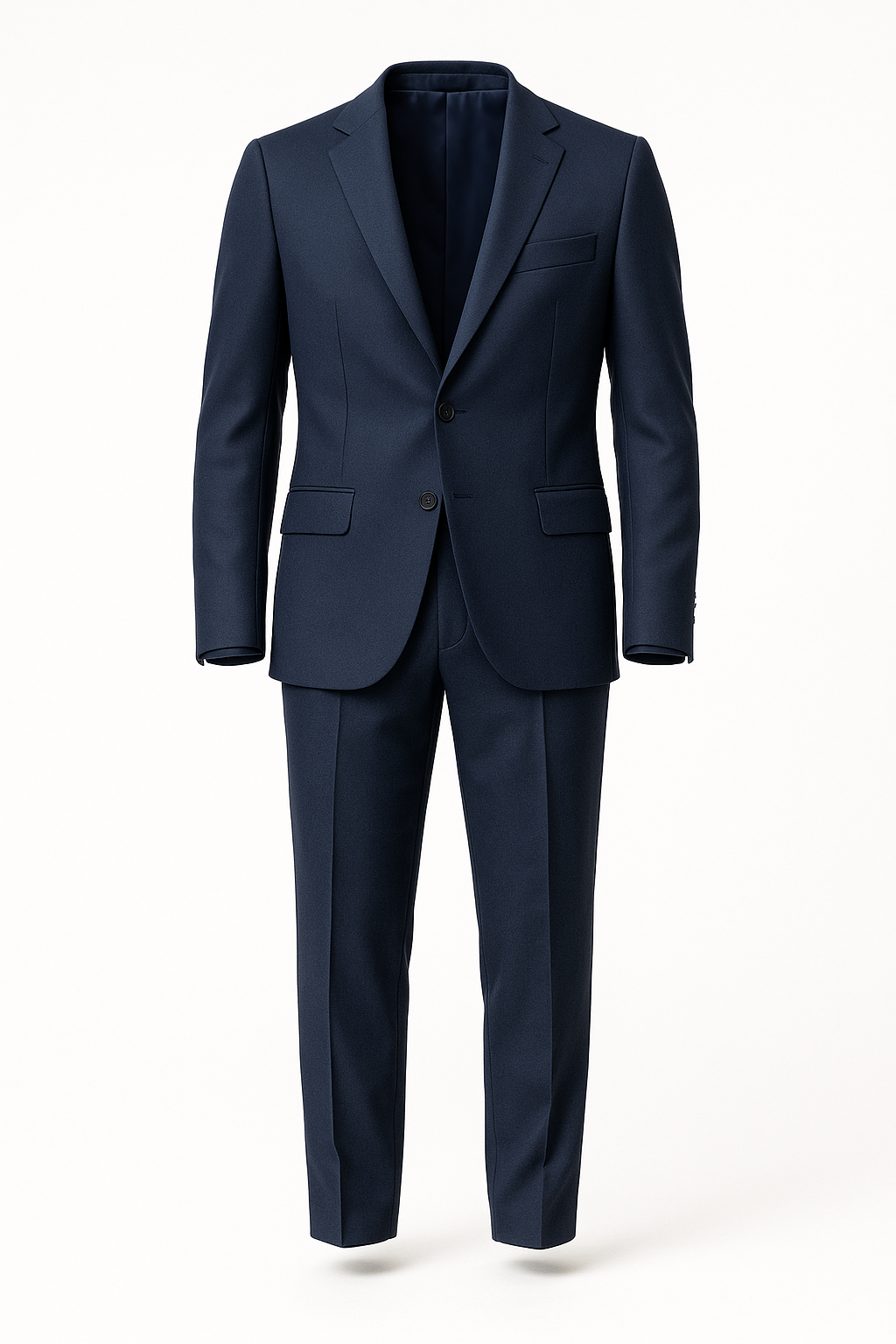 Traje (2 piezas) — limpieza y planchado profesional
